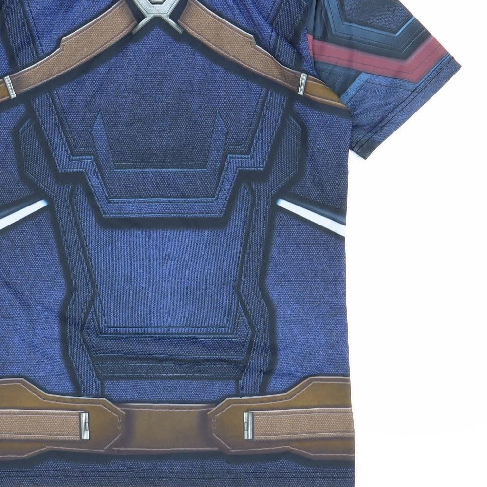 Preworn Mens Multicoloured T-Shirt Size M