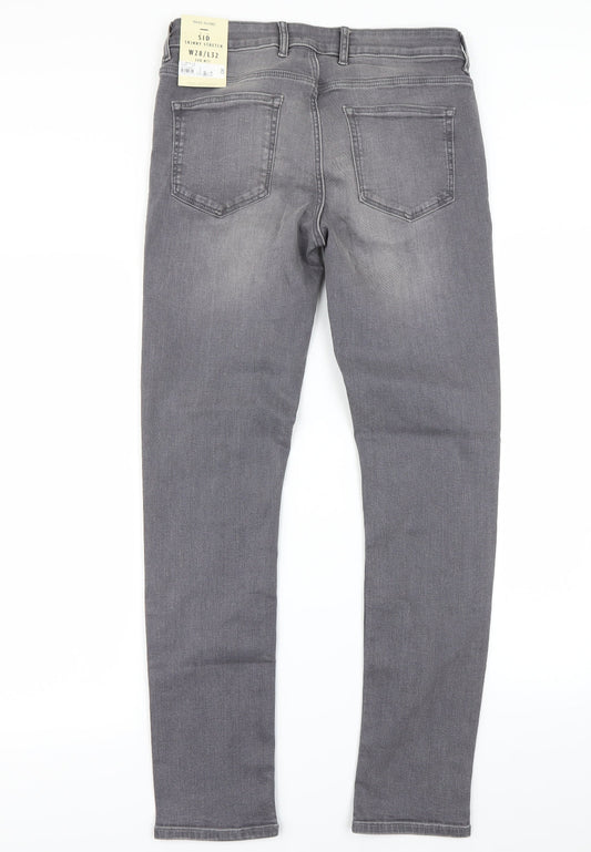 River Island Womens Grey   Skinny Jeans Size 28 in L32 in
