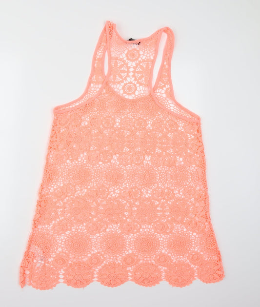 Atmosphere Womens Pink Floral A-Line Size L