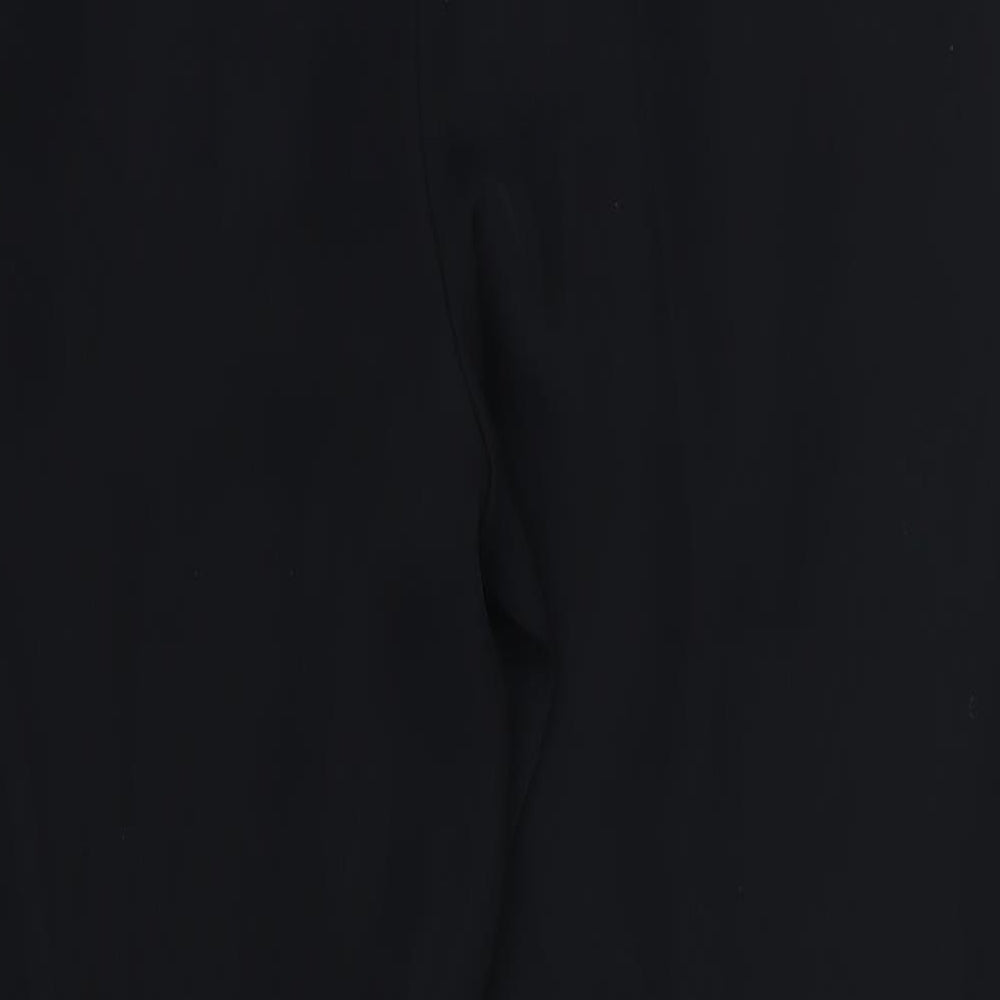 Womens UK Size 12 Marks and Spencer Regular Fit Black Trousers