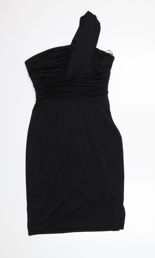 Julien Macdonald Womens Black Mini Size 10