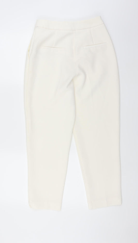 Topshop Womens Ivory Trousers Size 8 L26 in