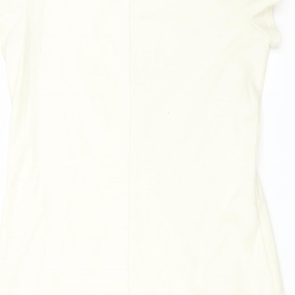 Dorothy Perkins Womens Ivory T-Shirt Dress Size 12