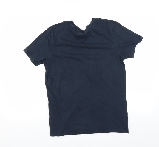 JACK & JONES Mens Blue T-Shirt Size S