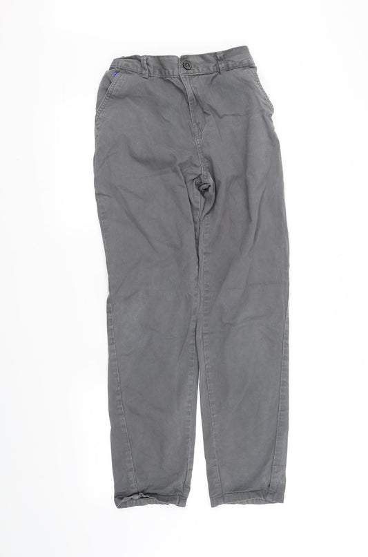 Womens UK Size M F&F Regular Fit Grey Trousers