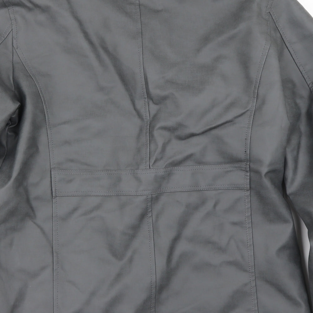 Womens UK Size L Preworn Grey Jacket