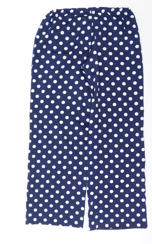 Boux Avenue Womens Blue Trousers Size 10 L26 in