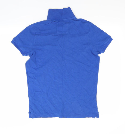 Hollister Mens Blue Polo Size S