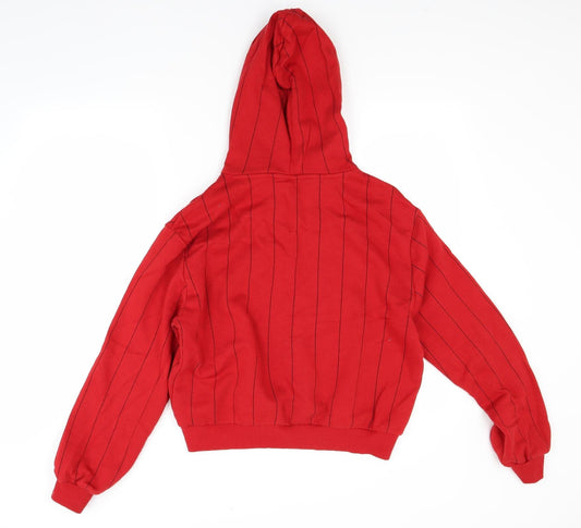 Divided Womens Red Pullover Hoodie Size M