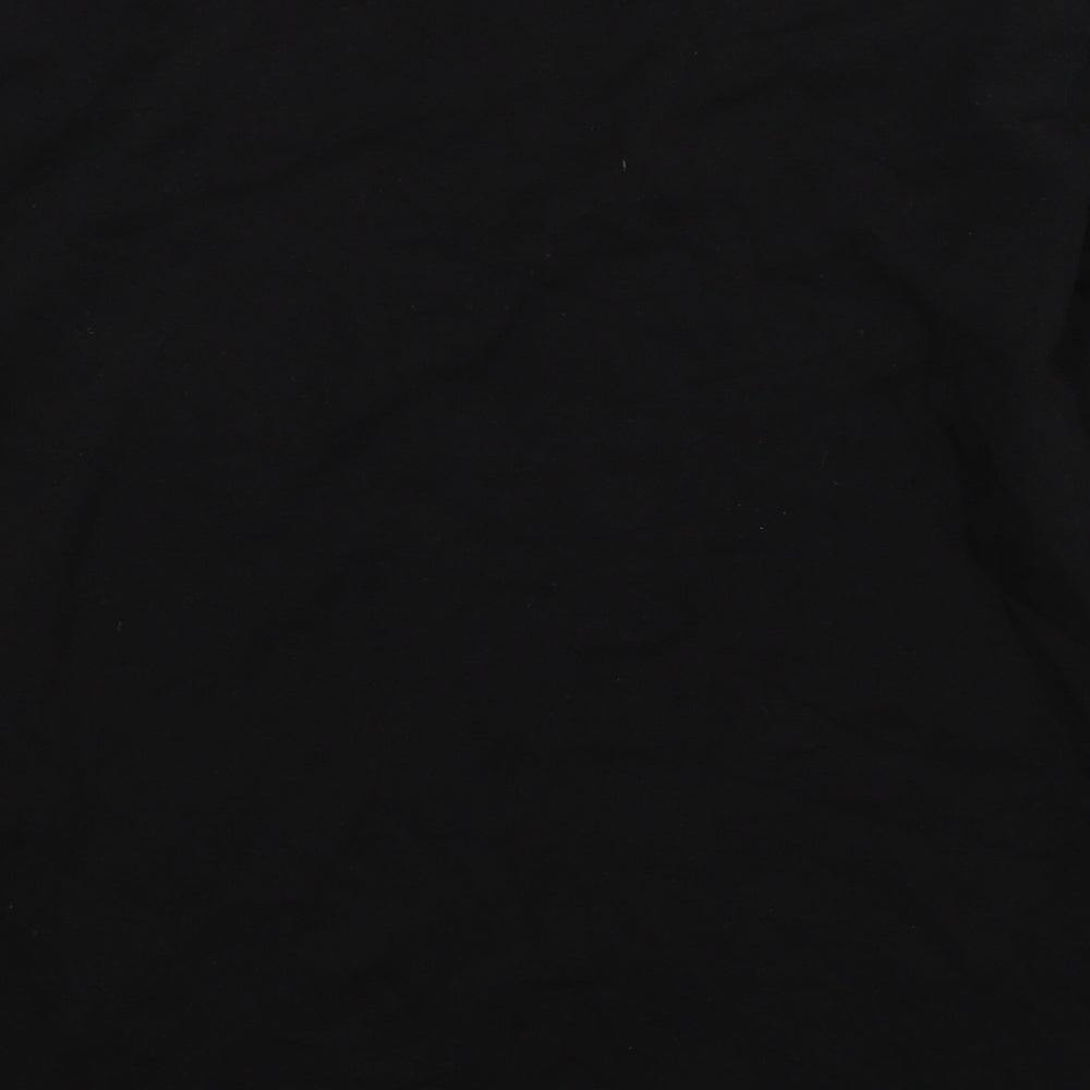 Womens Black Pullover Sweatshirt Size XL