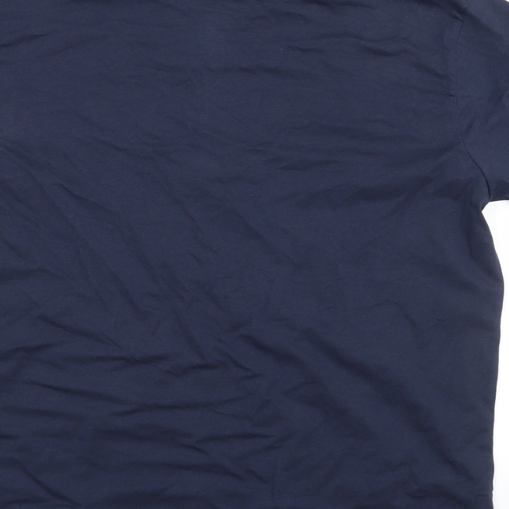 Atlas for Men Mens Blue Polo Size M