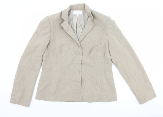 Womens UK Size 14 Marks and Spencer Regular Brown Suit Jacket