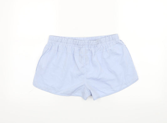 Denim & Co. Womens Blue Sweat Shorts Size 10