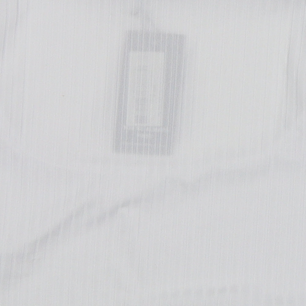 I SAW IT FIRST Womens White Basic T-Shirt Size 16