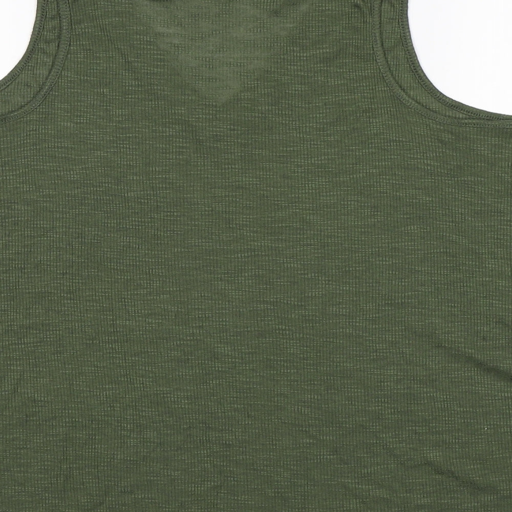 Primark Womens Green Basic Tank Size 16