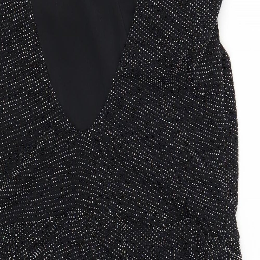 Quiz Womens Black Mini Size 10