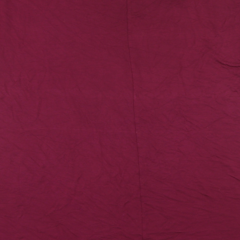 Atmosphere Womens Purple Jersey Basic T-Shirt Size 10