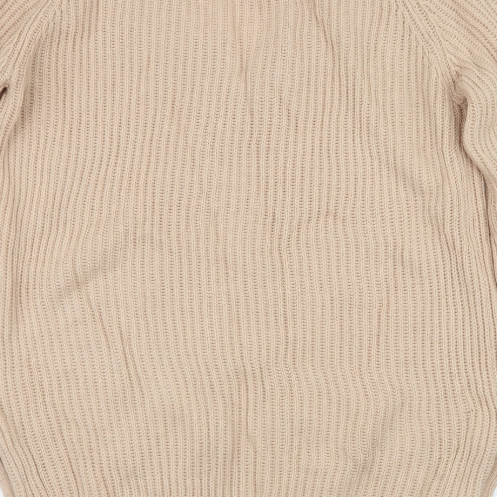 Society 8 Womens Pink Knit Pullover Jumper Size 10