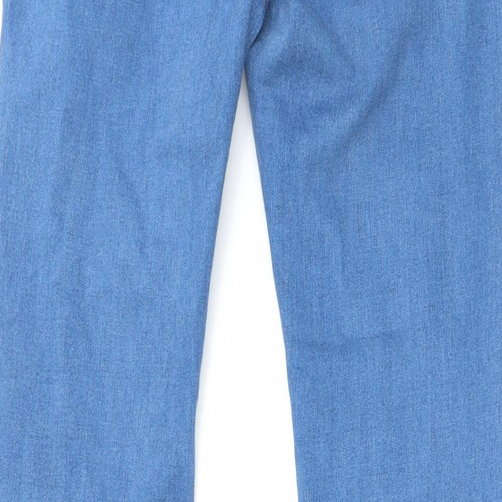 Womens UK Size 10 Preworn Regular Fit Jegging Blue Jeans