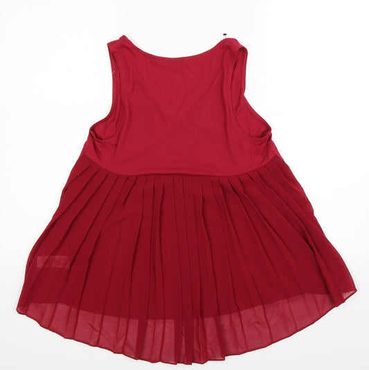 NEXT Womens Pink Basic Tank Size 8