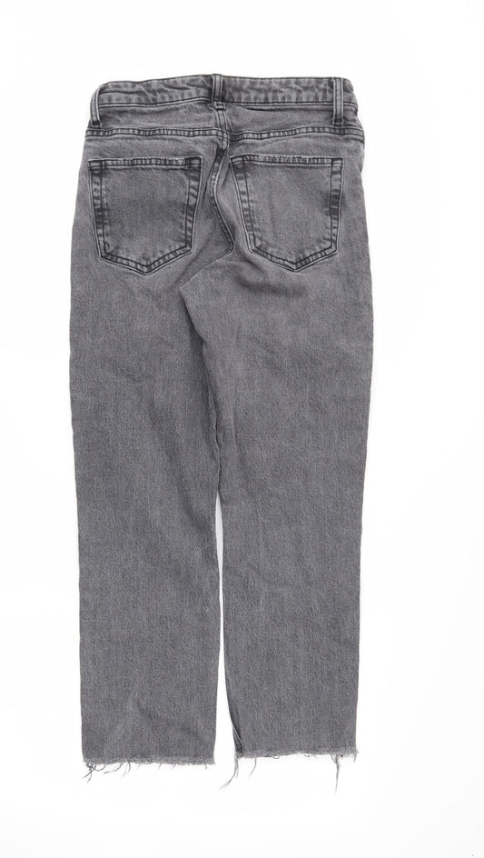 Womens UK Size 26 in Preworn Regular Fit Straight Green Jeans