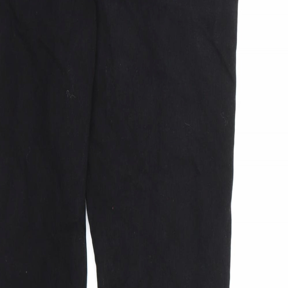 Denim co. Womens Black Denim Straight Jeans Size 10 L30 in