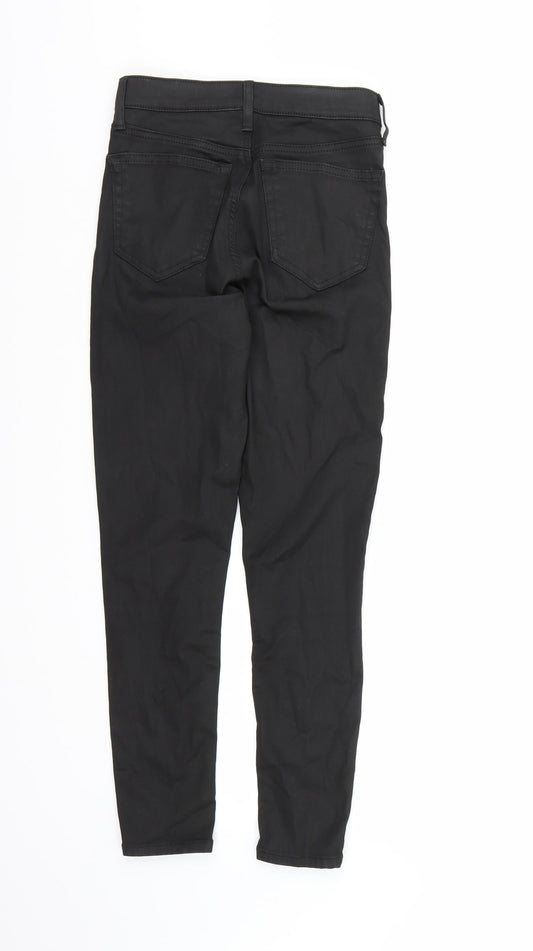 Topshop Womens Black Skinny Jeans L30 in