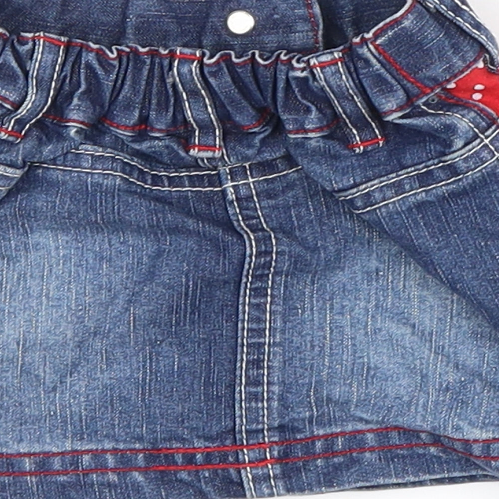 Next Blue Mini Skirt Size 3-6 Months