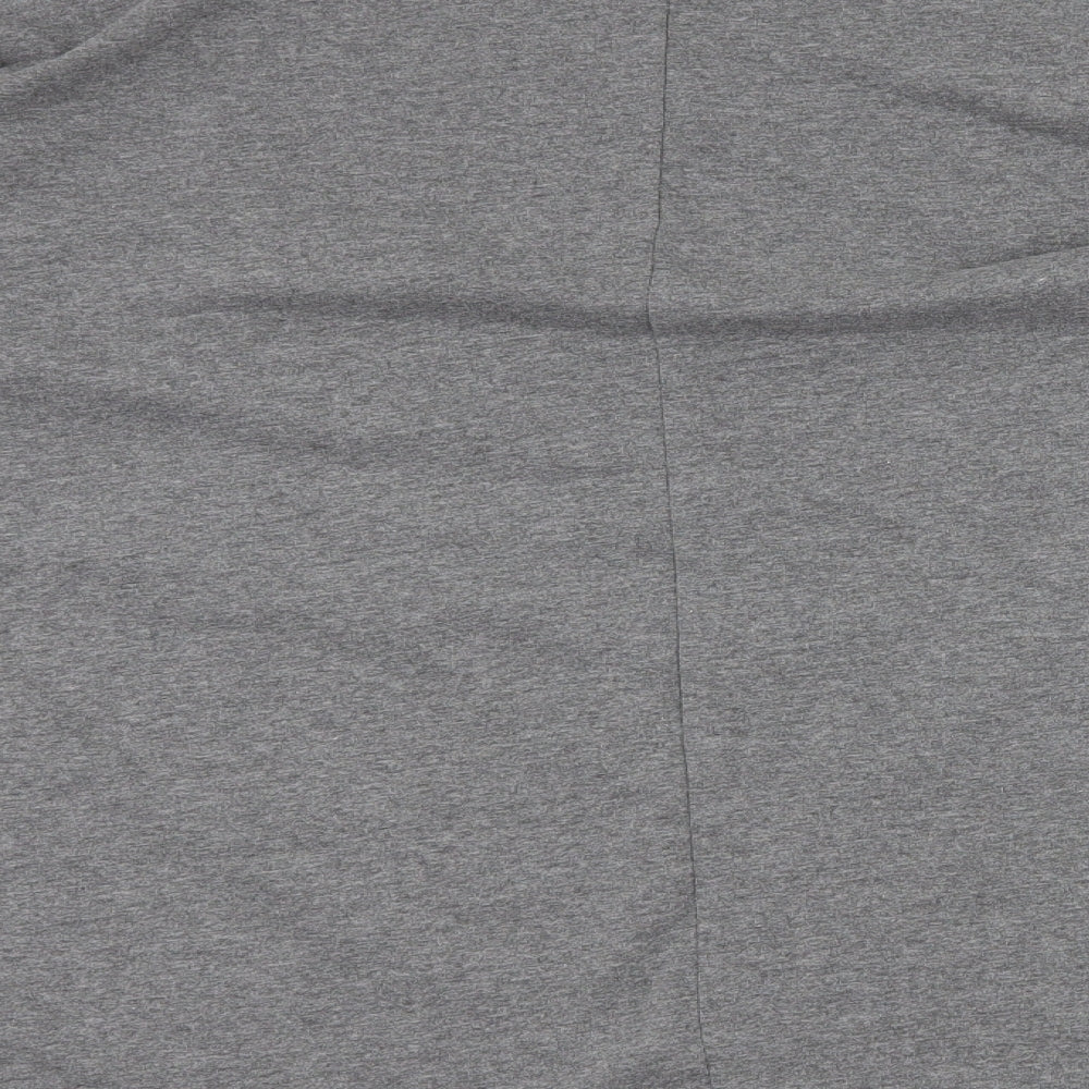 about the women Womens Grey Basic T-Shirt Size XL
