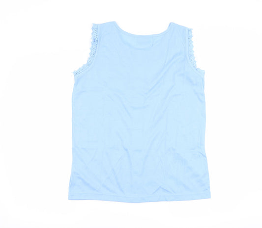 nuggets Womens Blue Basic Tank Size M
