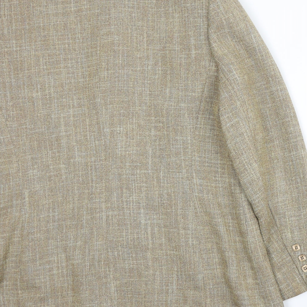 BHS Womens Beige Jacket Suit Jacket Size 18