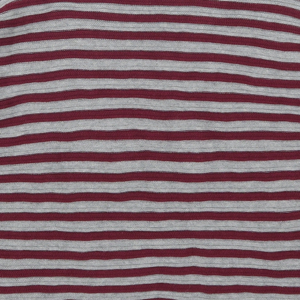 Bexleys Womens Red Striped Pullover Jumper Size S