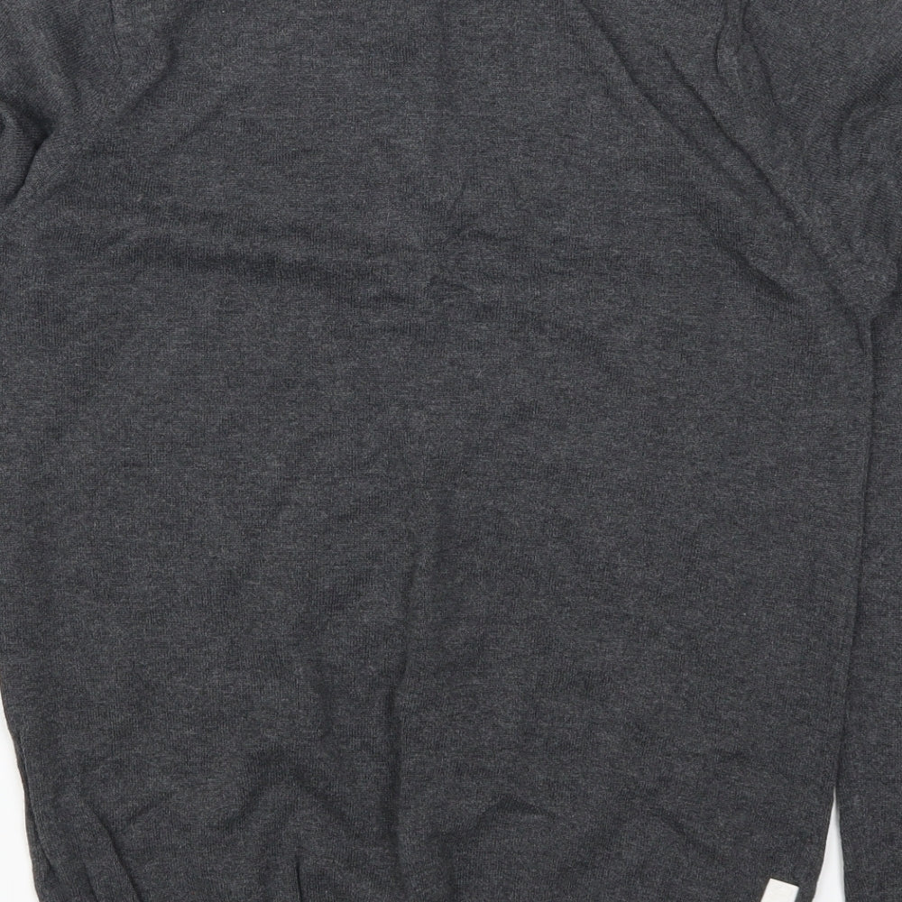Fabric of Life Mens Grey Pullover Jumper Size M