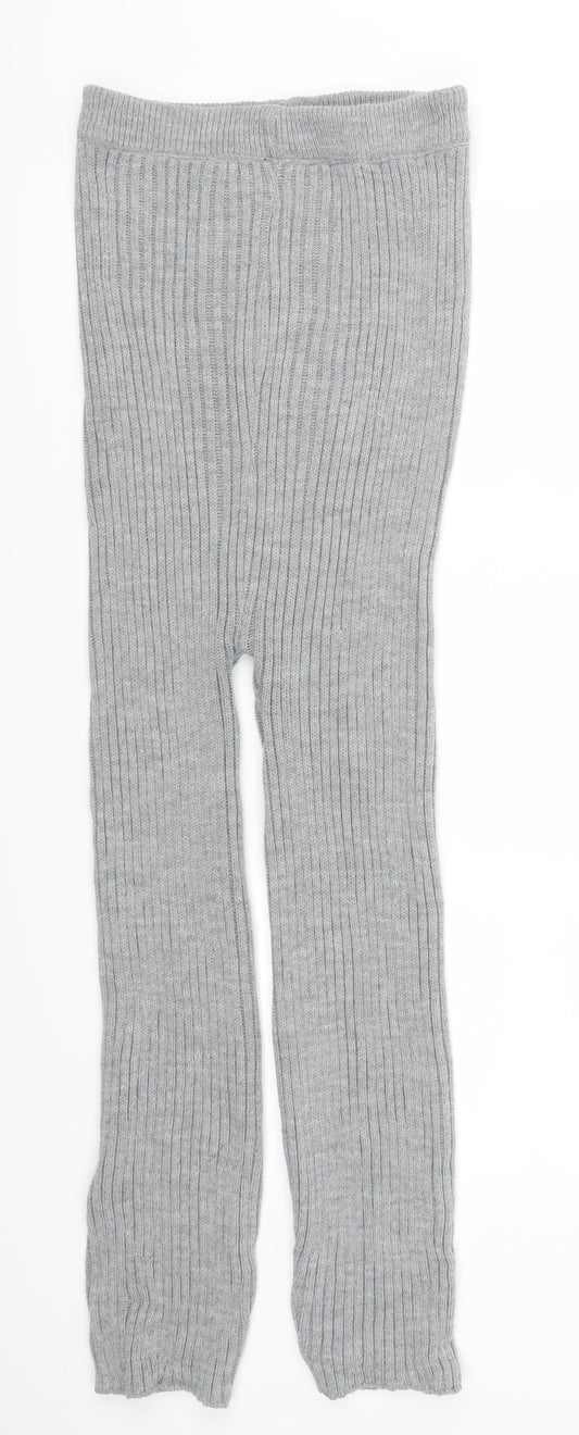 Womens UK Size 27 in Preworn Regular Fit Grey Trousers