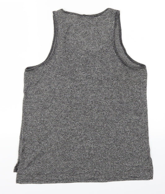 Womens UK Size 12 NEXT Grey Basic Tank