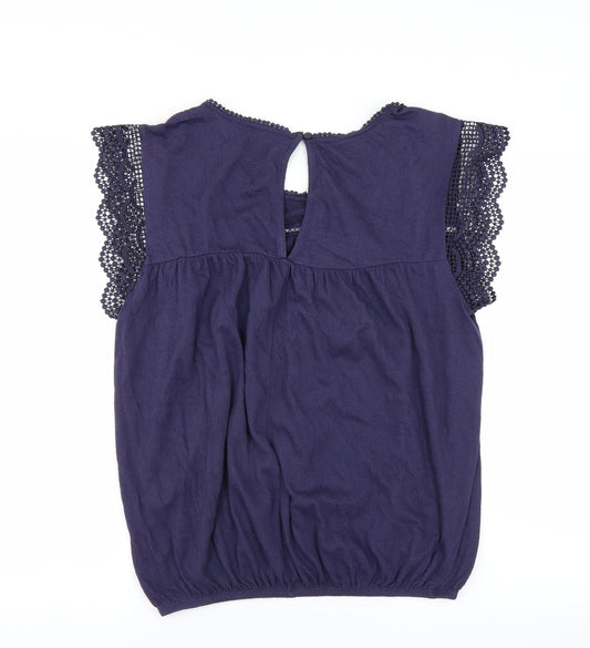 Womens UK Size George Blue Basic Blouse