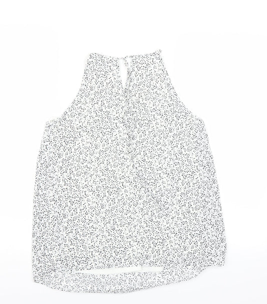 F&F Womens White Basic Blouse Size 6