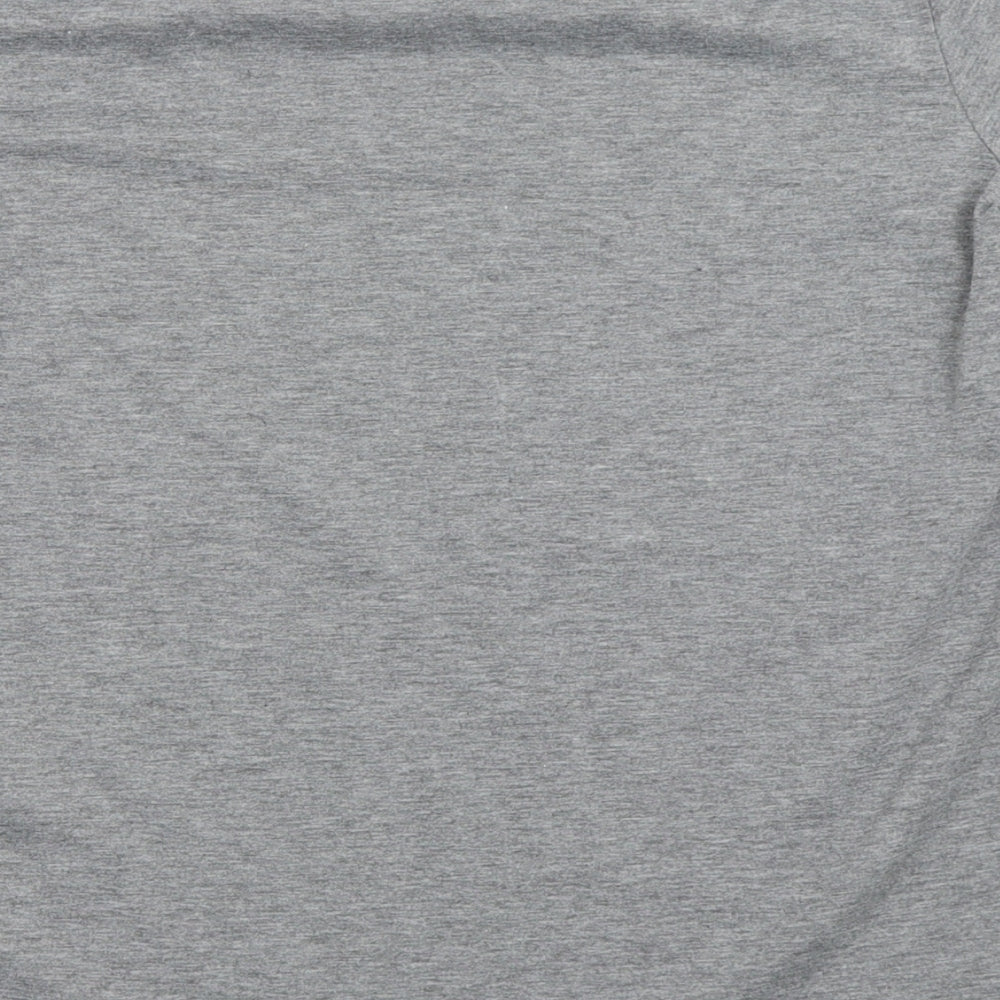 SheIn Womens Grey Basic T-Shirt Size M