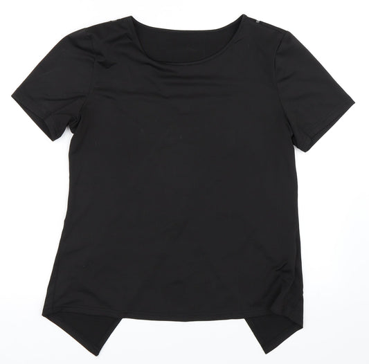 SheIn Womens Black Basic T-Shirt Size M