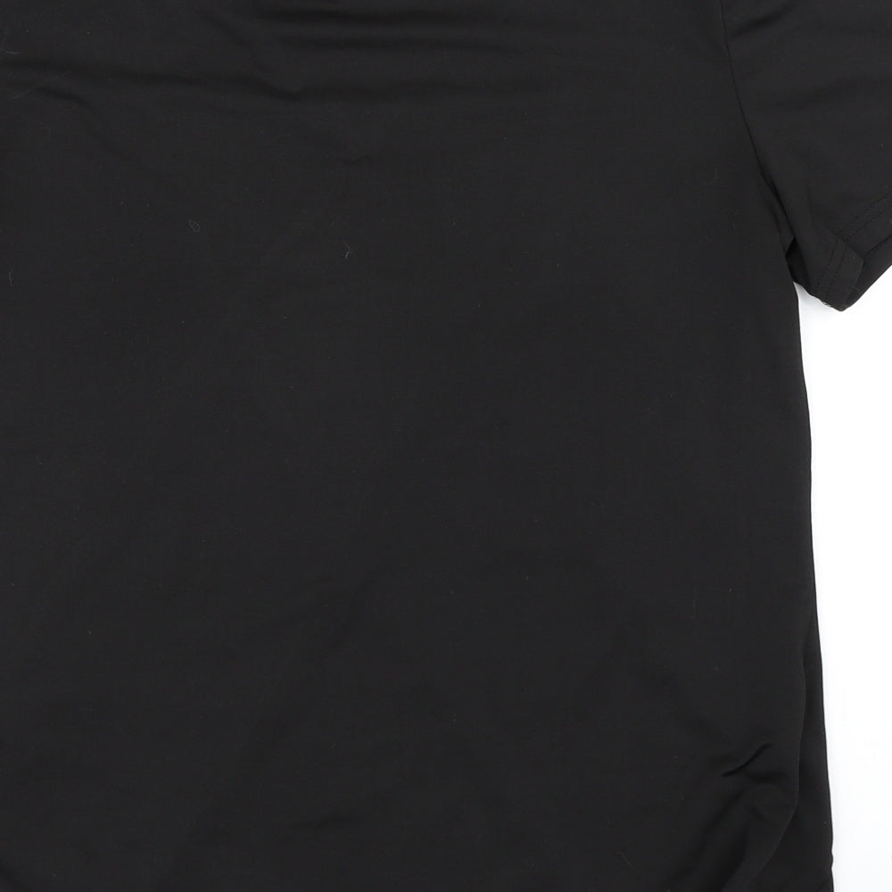 SheIn Womens Black Basic T-Shirt Size M