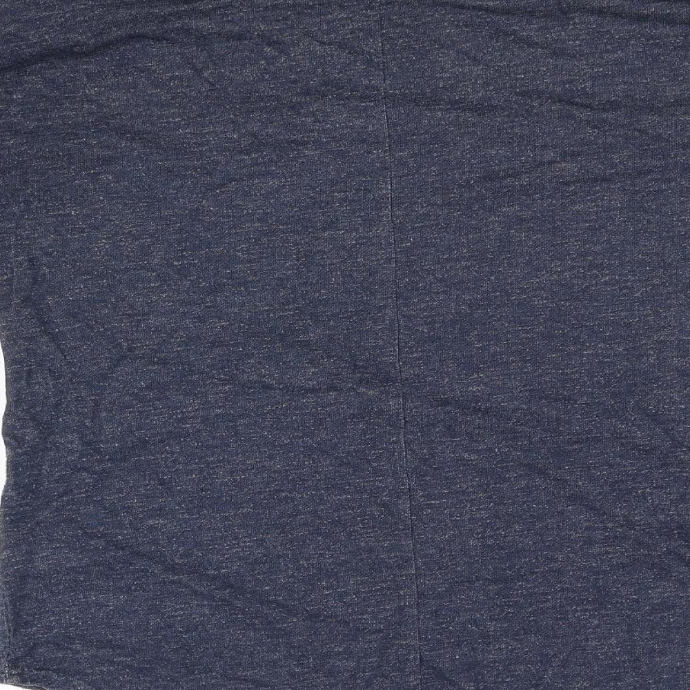 Divided Womens Blue Basic Blouse Size M