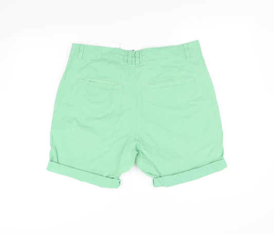 Divided Womens Gold   Cut-Off Shorts Size 32 in