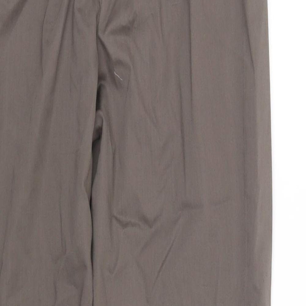 marie Womens Brown Harem Trousers Size 8 L27 in