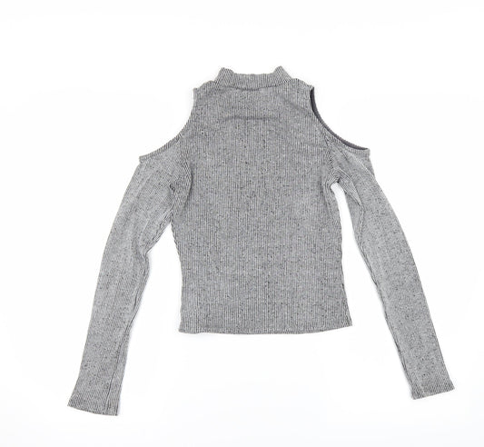 Primark Womens Grey Basic T-Shirt Size 8