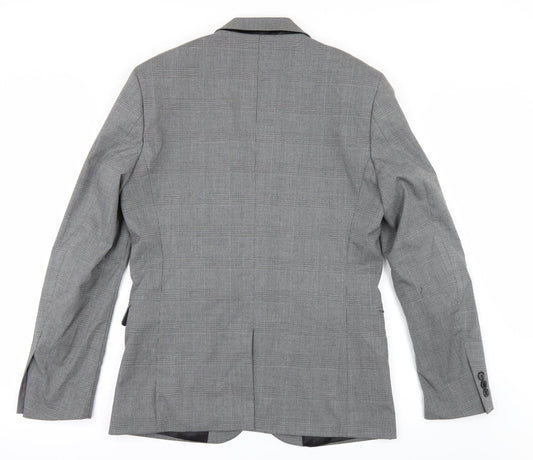 Mens UK Size 38 H&M Regular Grey Suit Jacket