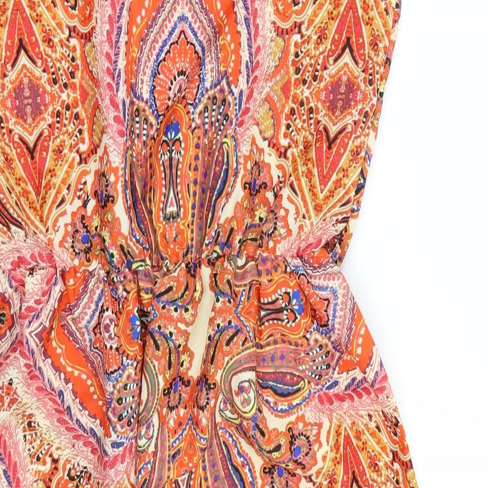 Primark Womens Orange A-Line Size 12