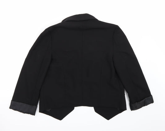 Primark Womens Black   Jacket Blazer Size 12