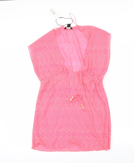 Additional front view of Atmosphere women’s pink a-line, size S