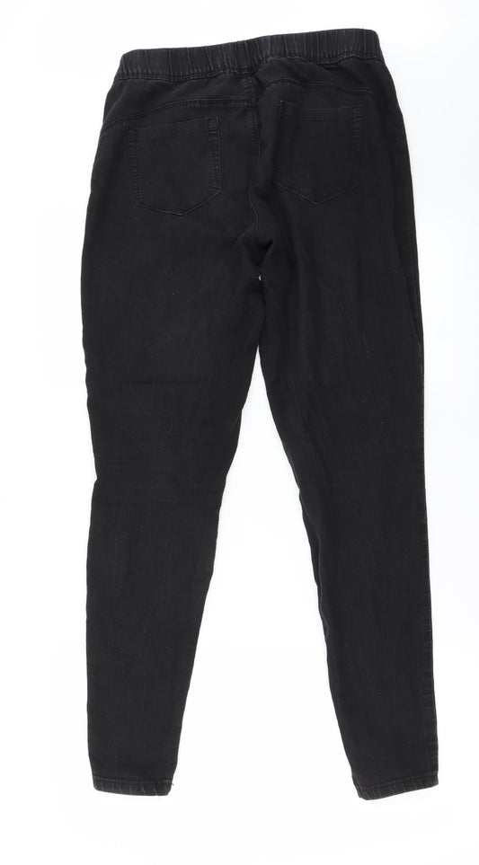 denim co Womens Grey Trousers Size 14 L27 in