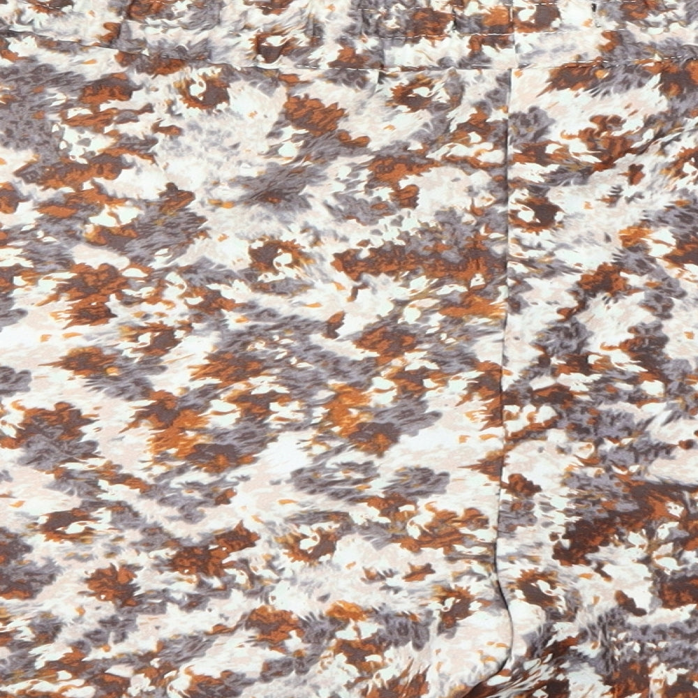 H&M Womens Brown Cut-Off Shorts Size 12